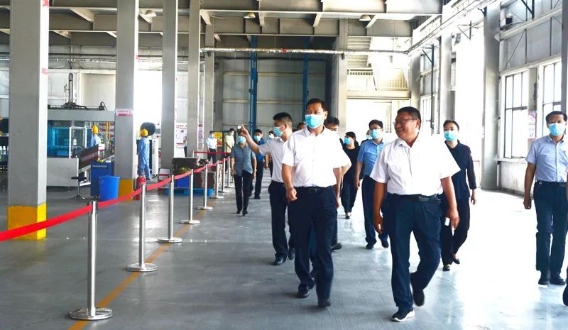 【全豐科技】河南省人大常委會黨組成員、副主任喬新江一行蒞臨安陽全豐調研指導